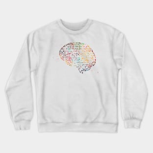 Human brain Crewneck Sweatshirt